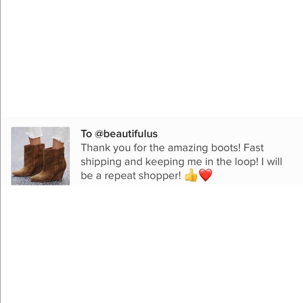 Distressed Stitched Boho Wedge Boots - Picture 5 of 5